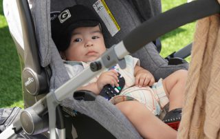 Baby in stroller